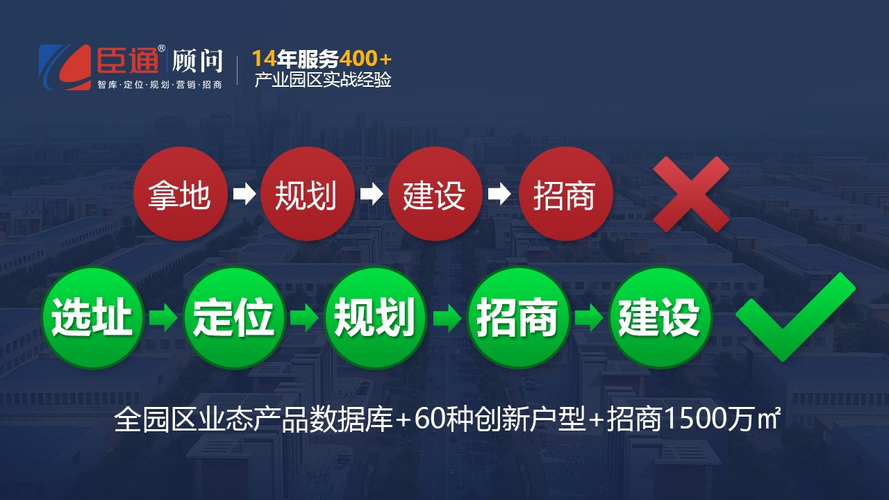 規(guī)劃先行敗一半，園區(qū)開發(fā)的正確步驟